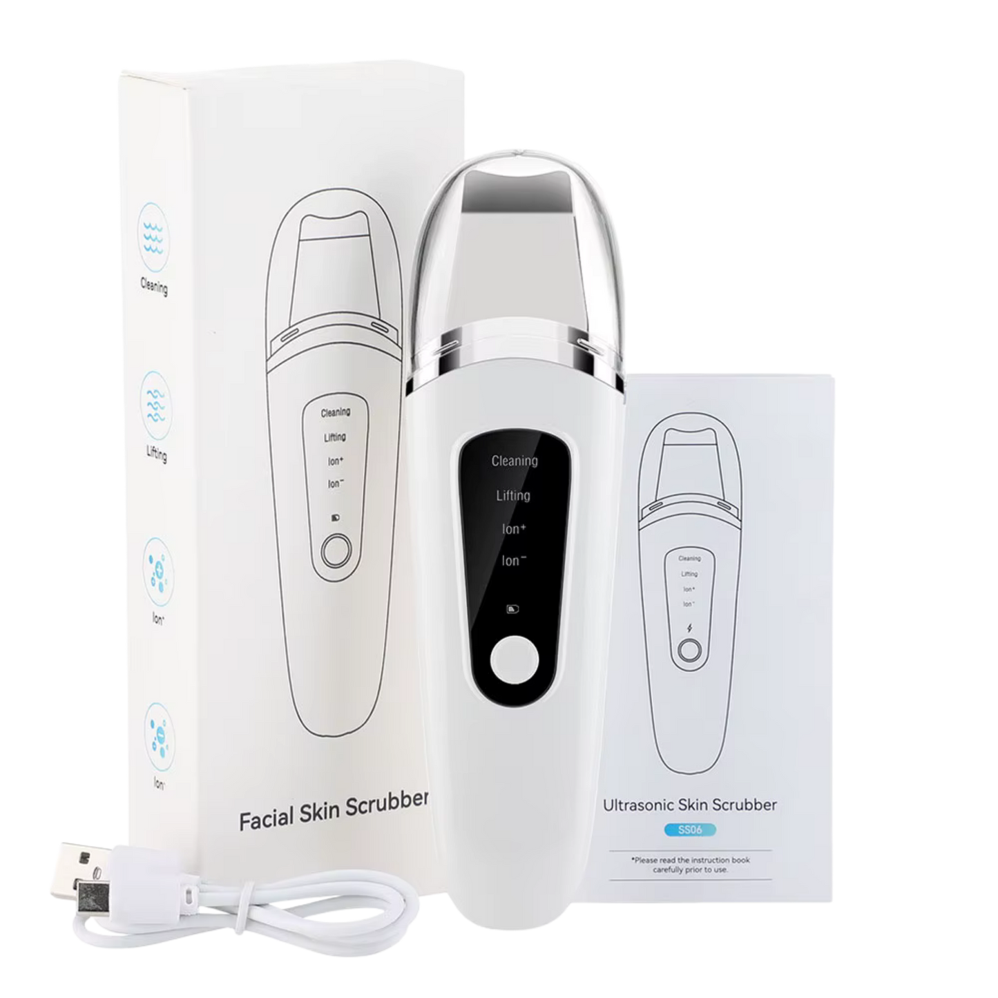 Espátula ultrasónica para piel