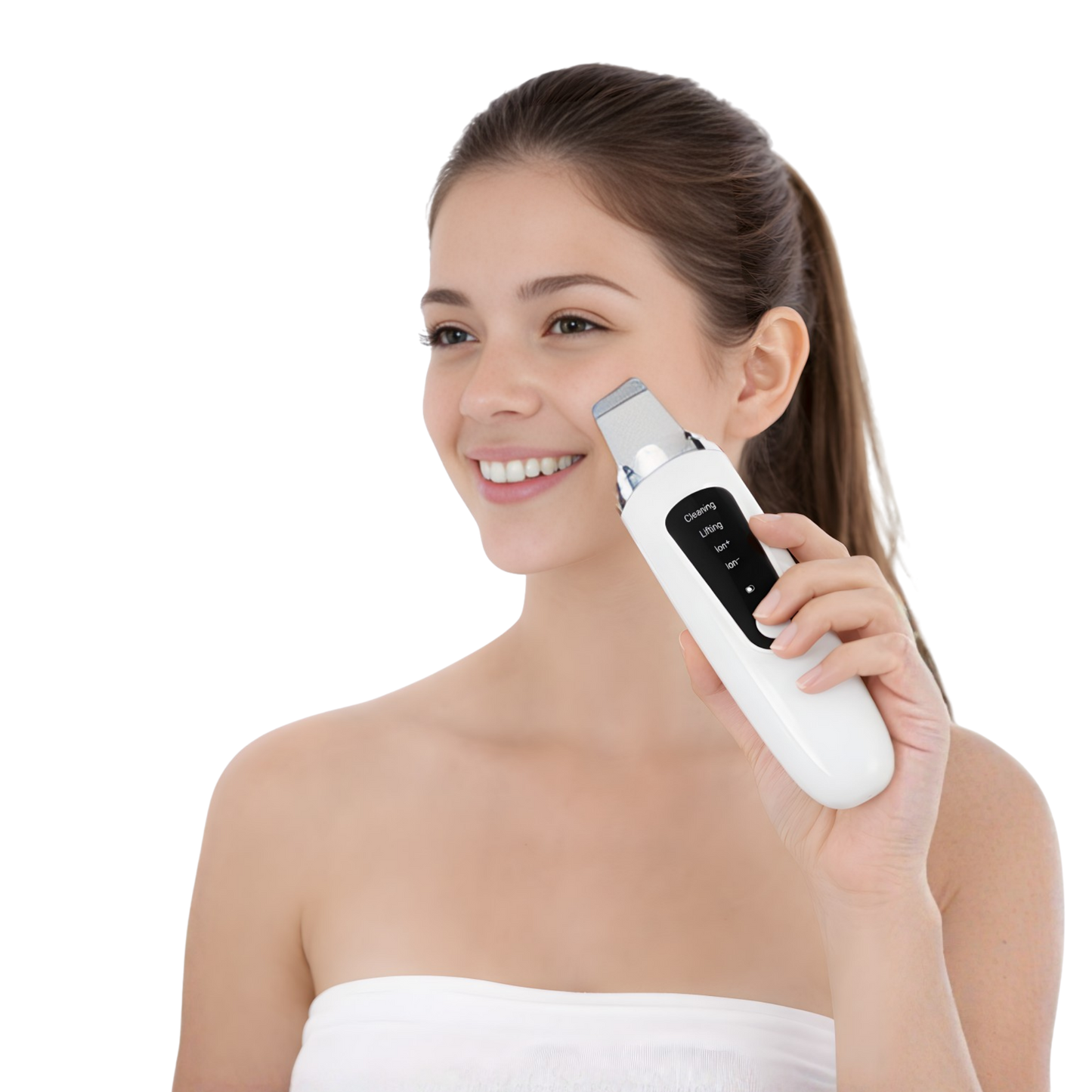 Espátula ultrasónica para piel