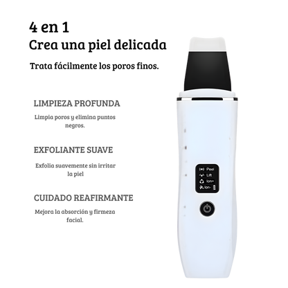 Espátula ultrasónica para piel